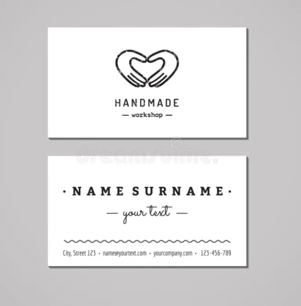 Gaya vintage dengan tulisan tangan